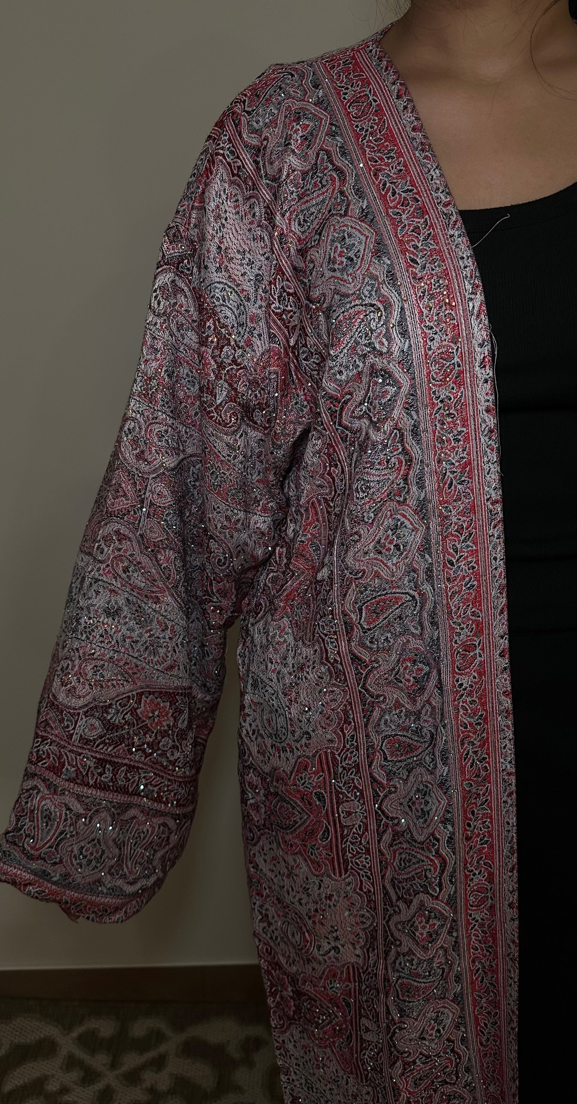 Pashmina abaya - Amber