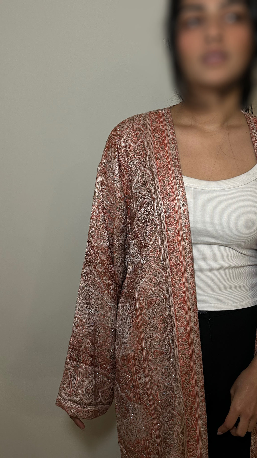 Pashmina abaya - Sunshine