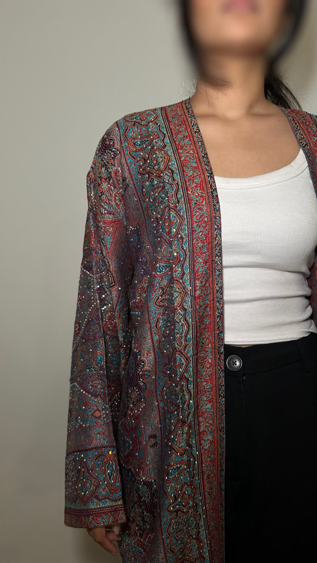 Pashmina abaya - Chaï