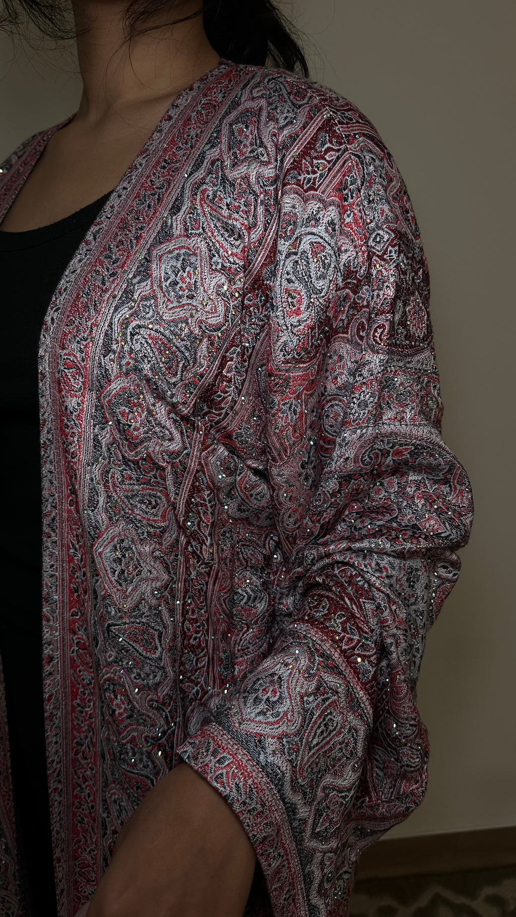 Pashmina abaya - Amber