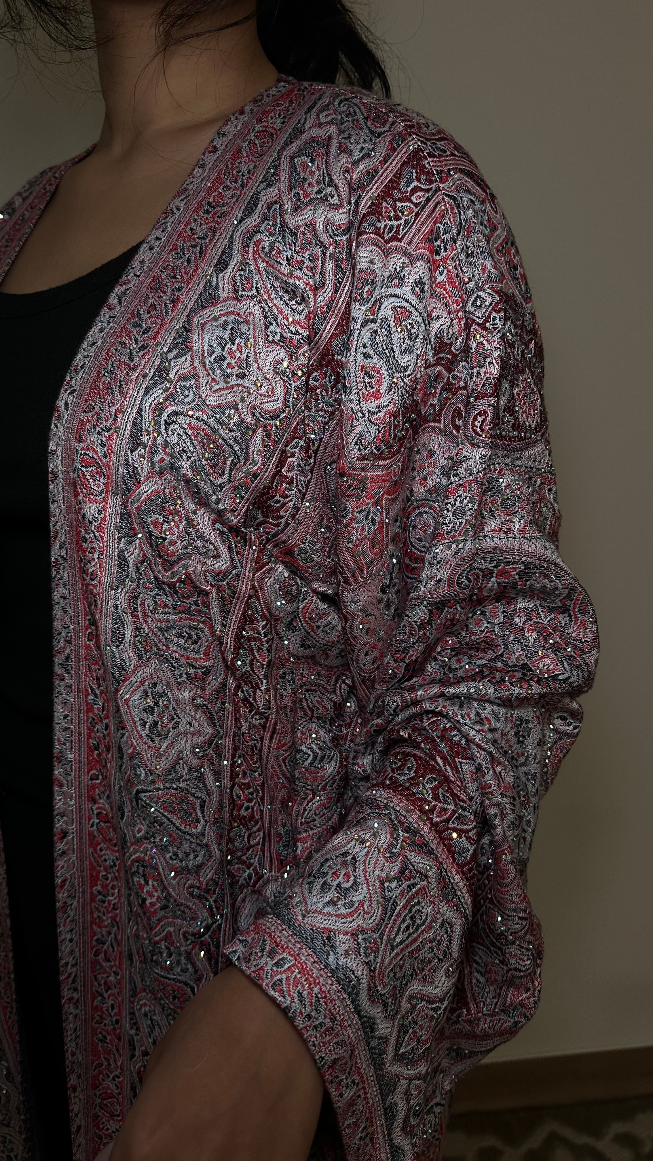 Pashmina abaya - Amber