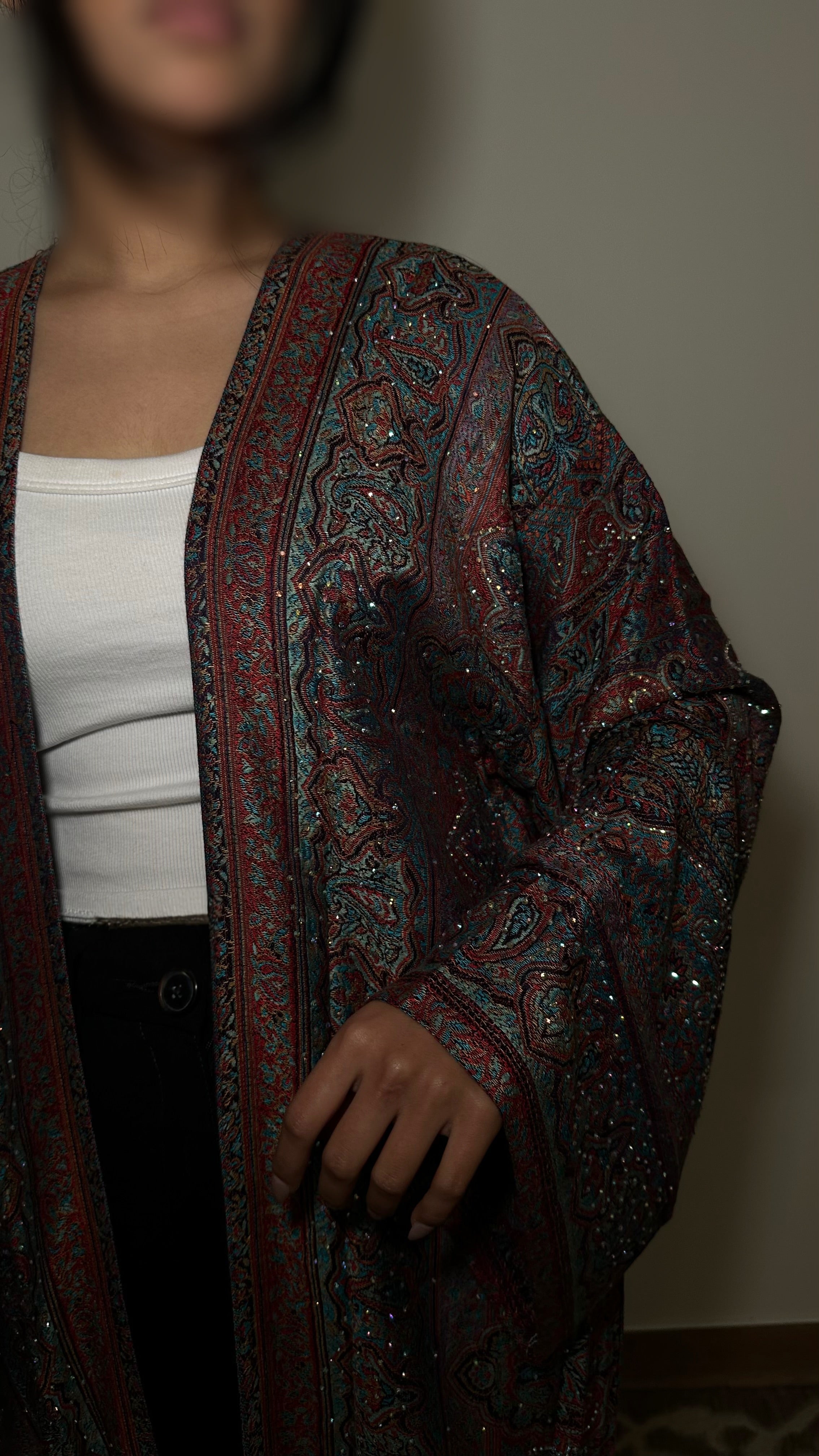 Pashmina abaya - Chaï