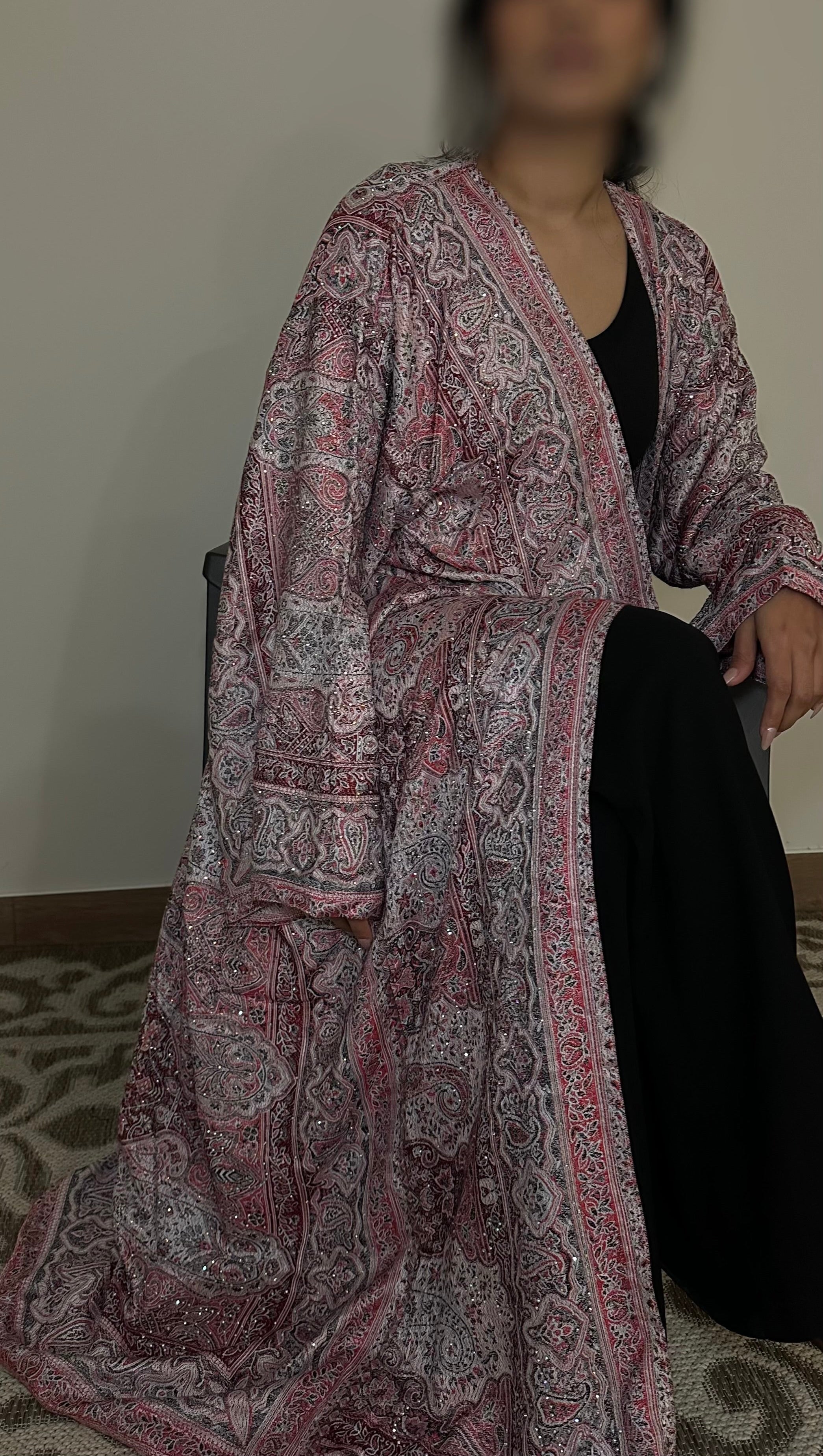 Pashmina abaya - Amber